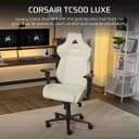 Corsair TC500 LUXE Gaming Chair - Frost thumbnail 2