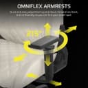 Corsair TC500 LUXE Gaming Chair - Frost thumbnail 7