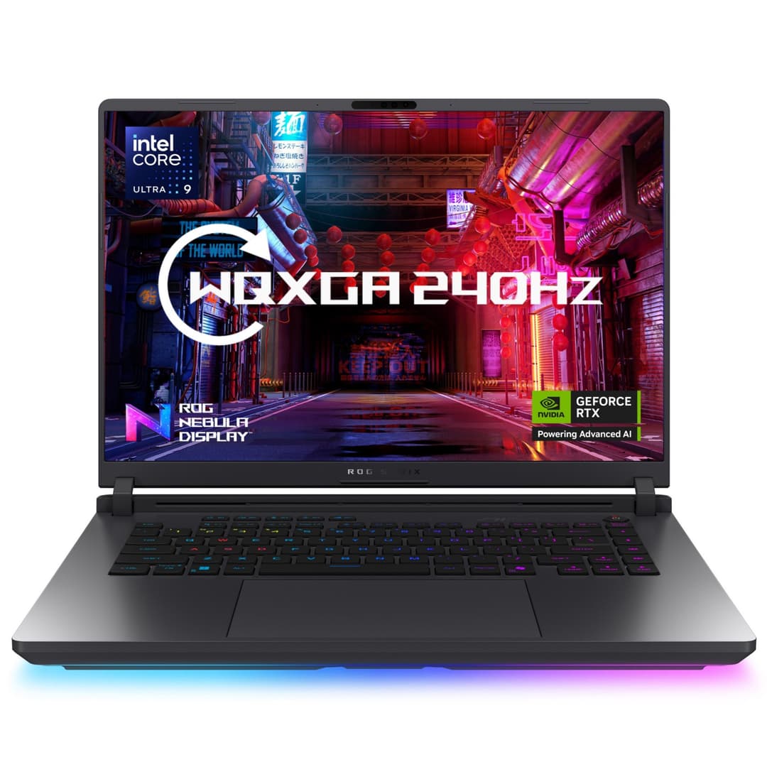 Asus ROG Strix G16 G615LW Intel Core Ultra 9 275HX 32GB RAM 2TB SSD 16" 240Hz RTX 5080 Windows 11 Home Gaming Laptop - Image 1