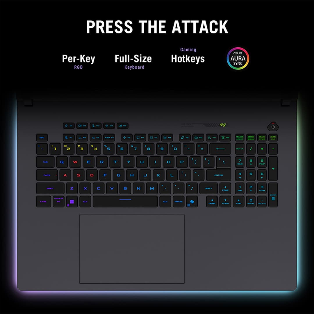 Asus ROG Strix G16 G615LW Intel Core Ultra 9 275HX 32GB RAM 2TB SSD 16" 240Hz RTX 5080 Windows 11 Home Gaming Laptop - Image 6