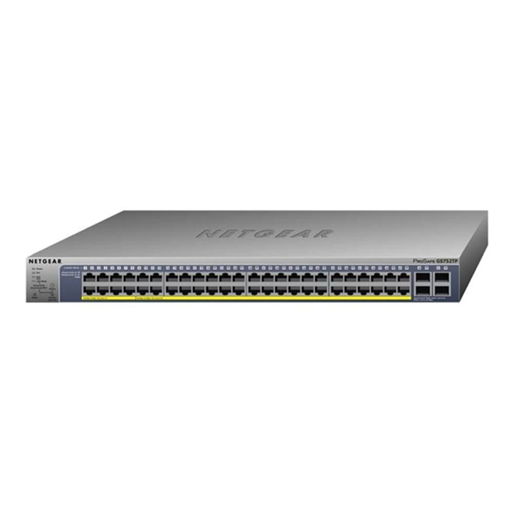 NETGEAR GS752TP Smart Managed Network Switch 48 Ports POE+ With SFP Slot - Image 1