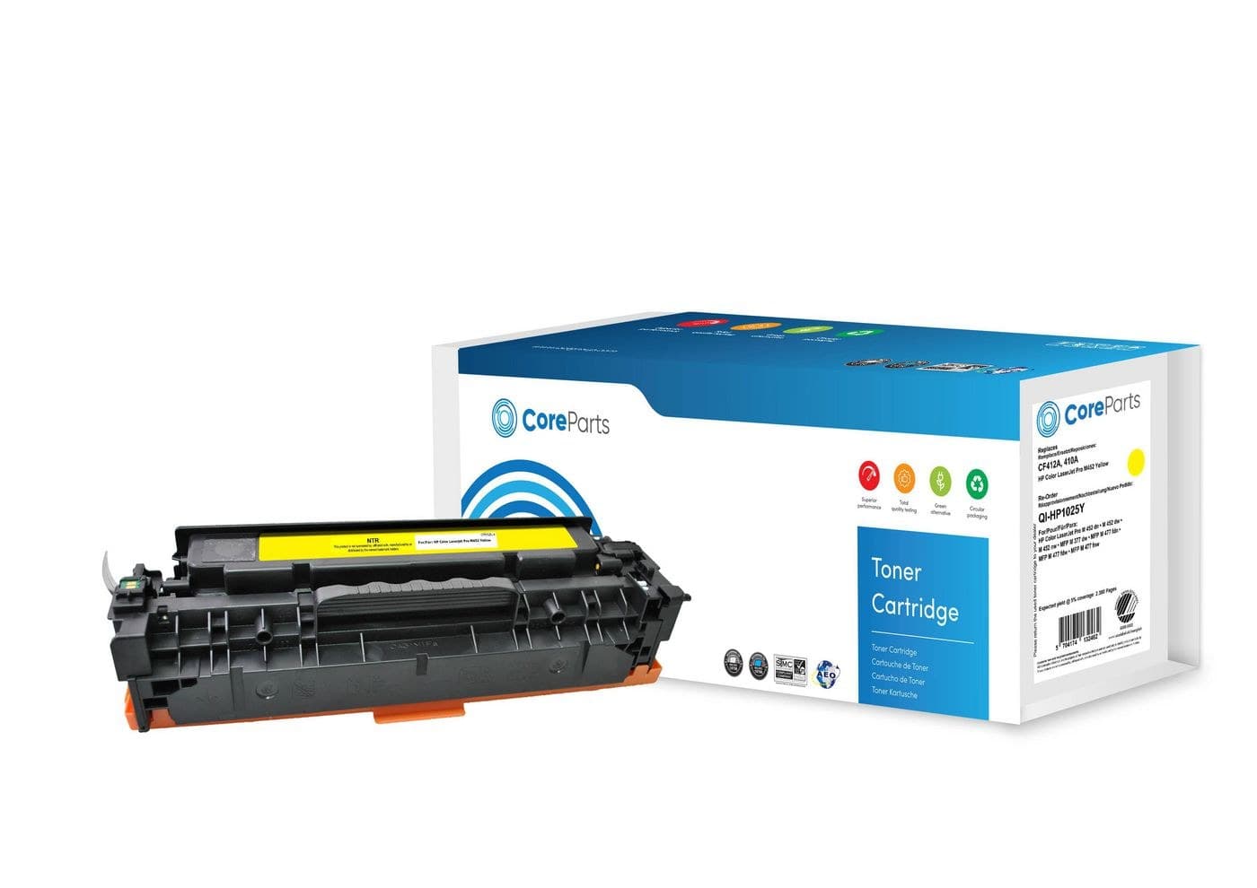 Toner Yellow CF412A