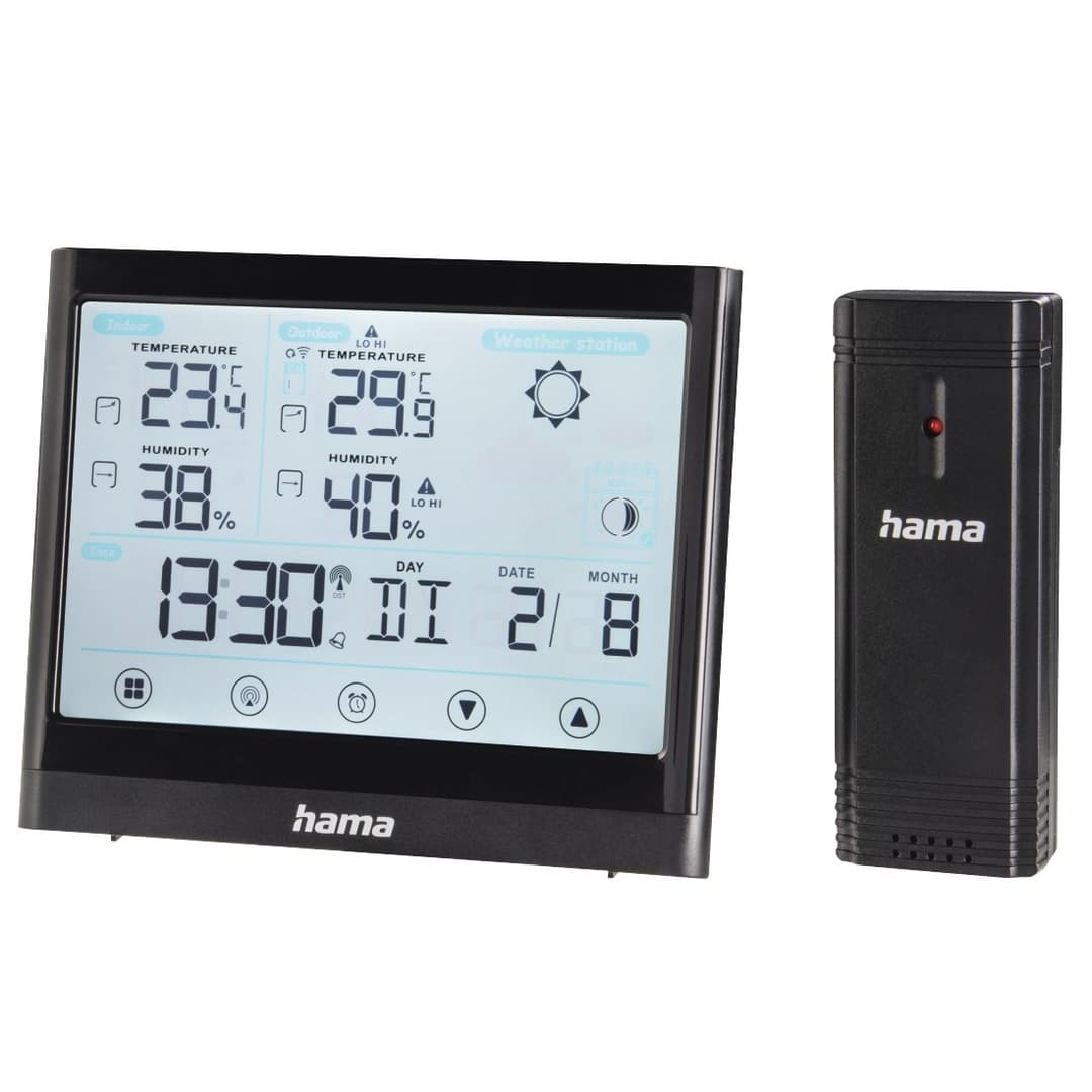 Hama Full Touch Black LED Battery - Image 1