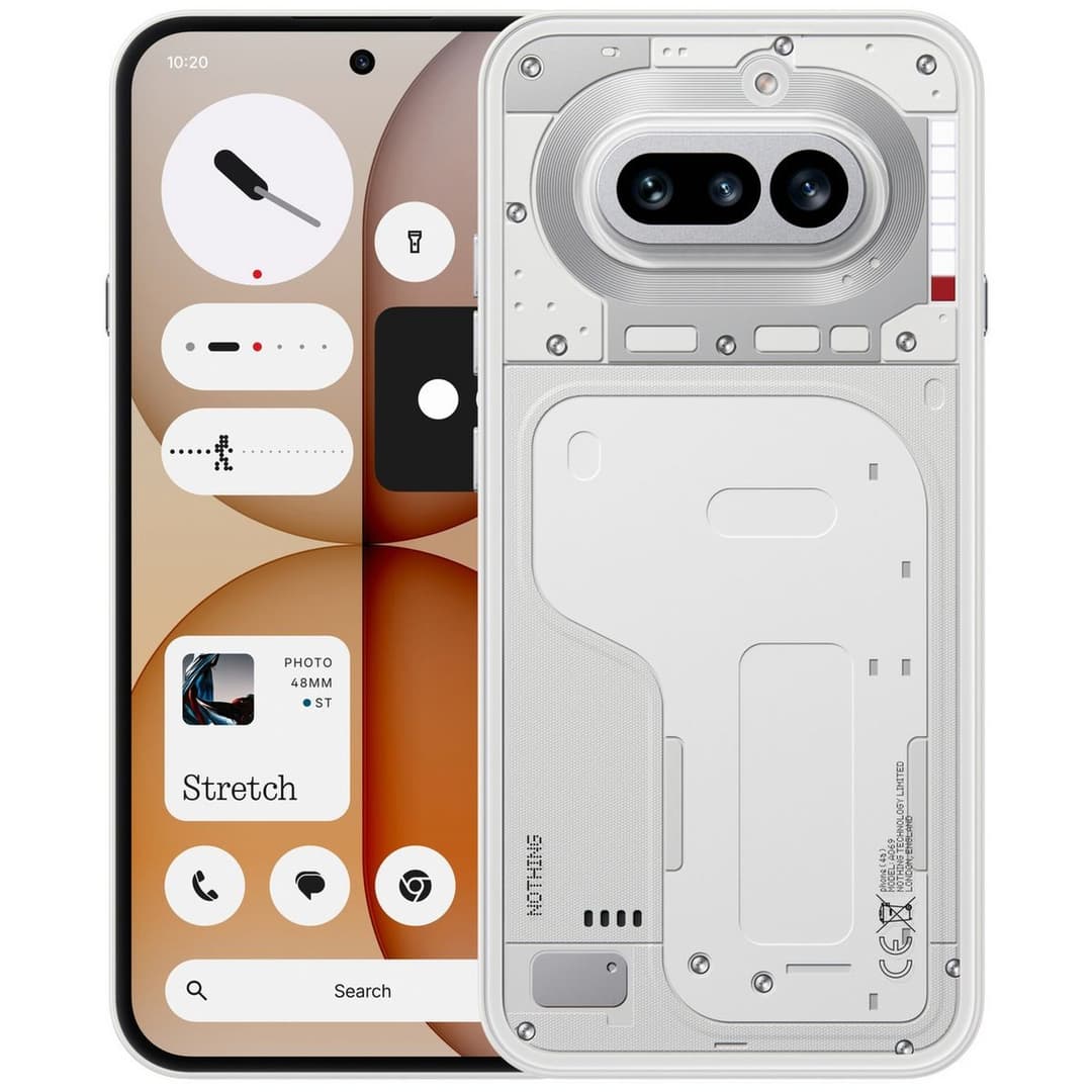 Nothing Phone (4a) 5G 8GB RAM 128GB SIM Free AI Mobile Phone - White - Image 1
