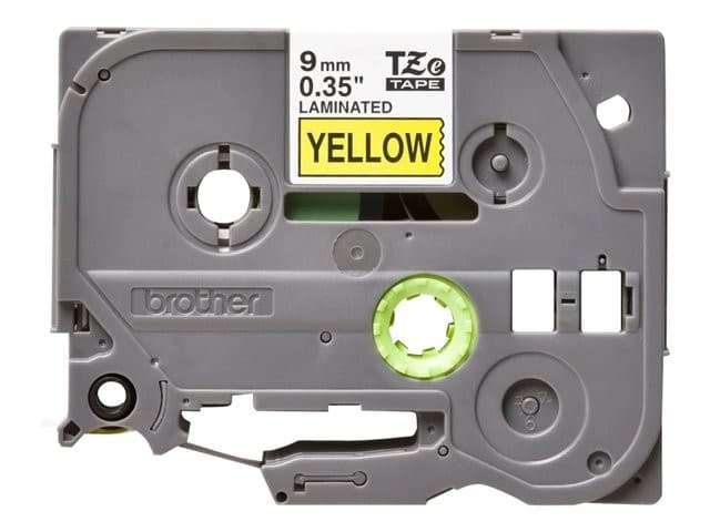 Brother TZe-621 - laminated tape - 1 cassette(s) - Roll (0.9 cm x 8 m) - Image 2