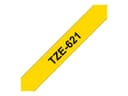 Brother TZe-621 - laminated tape - 1 cassette(s) - Roll (0.9 cm x 8 m) thumbnail 3