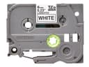Brother TZe-211 Laminated Label Tape 6mm x 8m - Black on White thumbnail 2