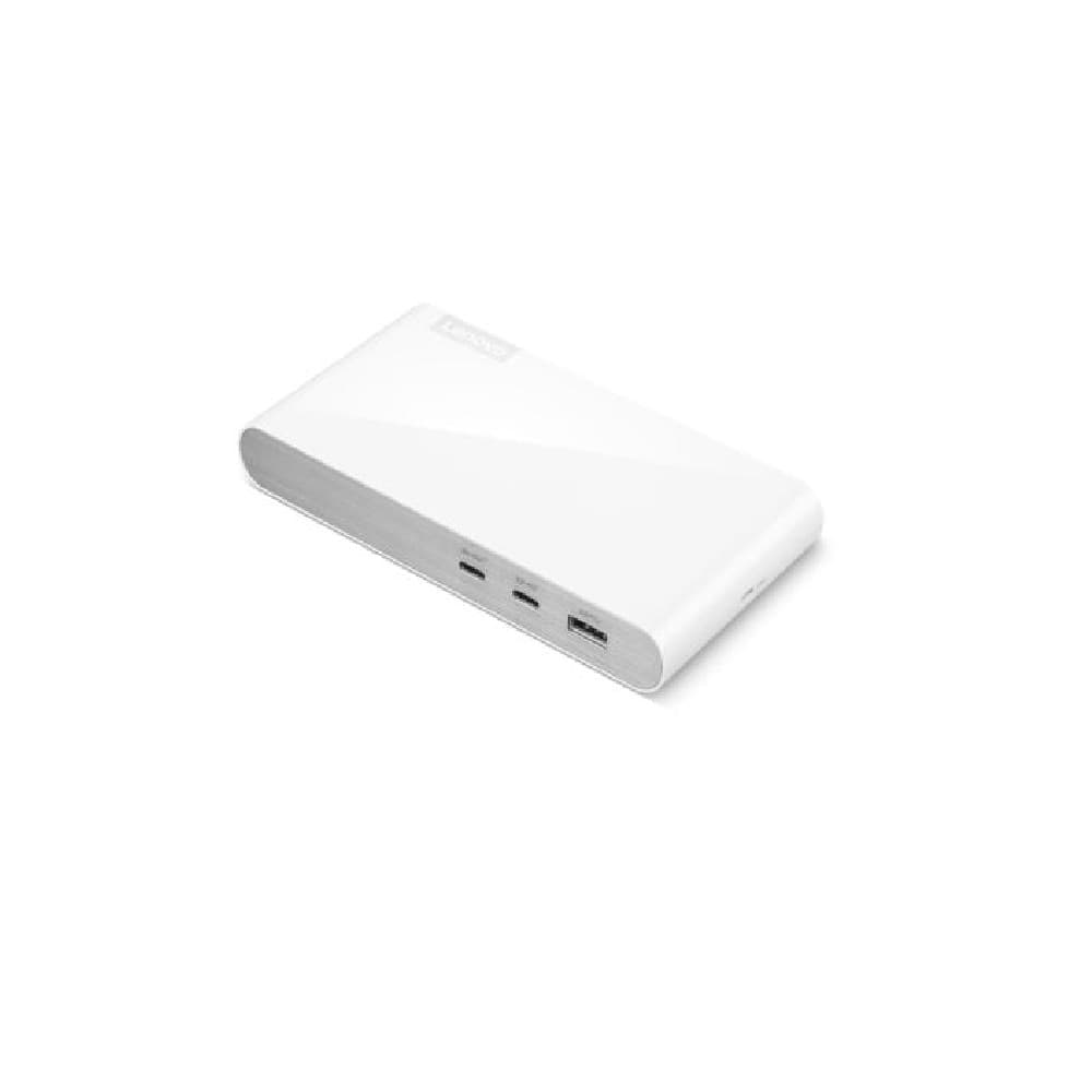 Lenovo 500 USB C Universal Dock 100W USB A Display Port HDMI UK PLUG - White - Image 4