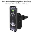 Belkin MagSafe Compatible Wireless Car Charger 10W - Black thumbnail 4