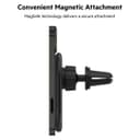 Belkin MagSafe Compatible Wireless Car Charger 10W - Black thumbnail 5