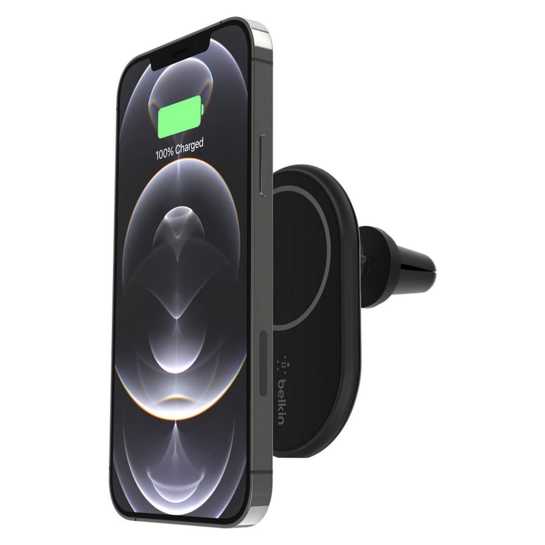 Belkin MagSafe Compatible Wireless Car Charger 10W - Black - Image 10