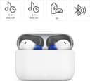 Hama Passion Clear II True Wireless Bluetooth Earbuds, ANC, App Support, White thumbnail 2