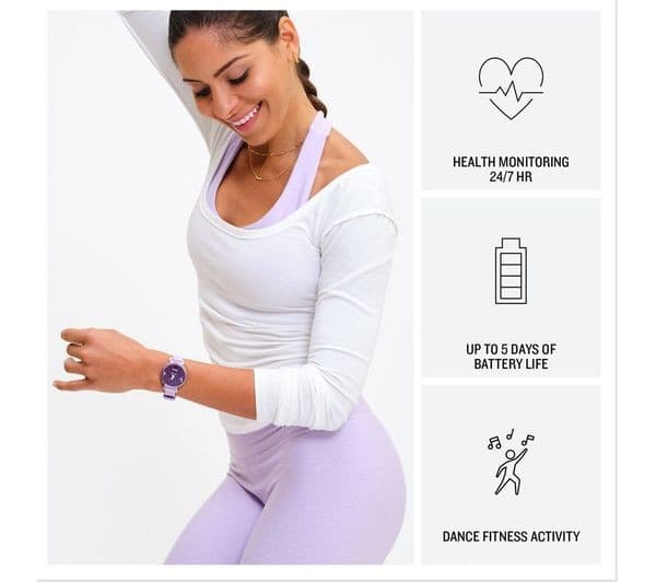 Garmin Lily 2 Smart watch Lilac - Image 6