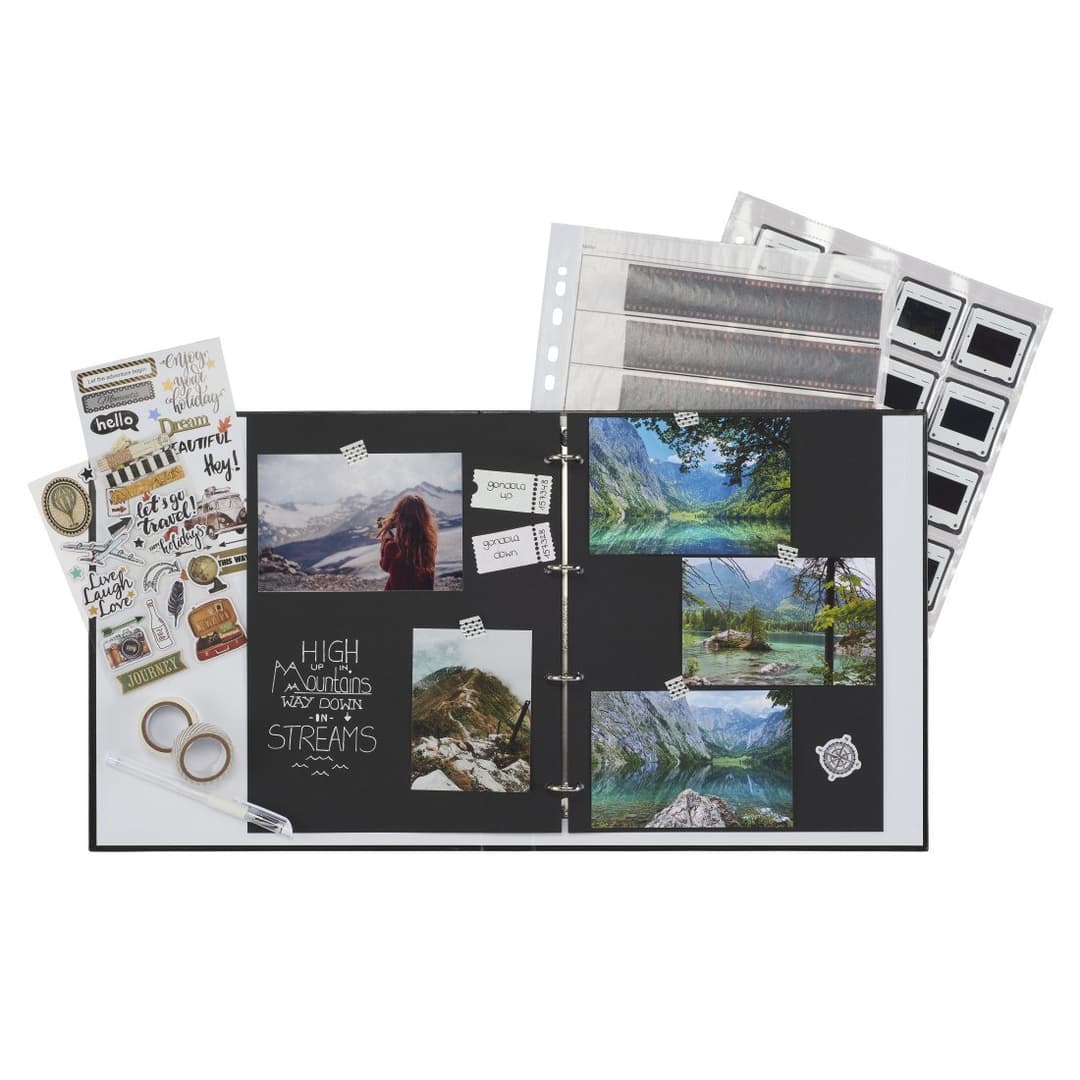Hama Negative ring binder A4 Black - Image 4