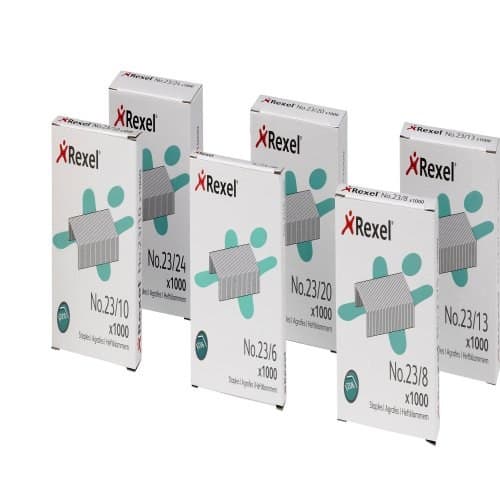 Rexel No. 23/8 Staples (1000) - Image 3