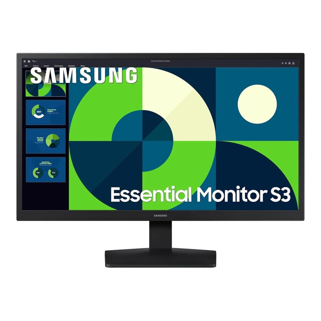 Samsung S31F Essential 22 Inch Full HD Monitor LS22F310EAUXXU - Black - Image 1