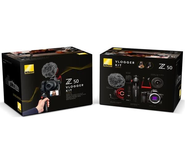 Nikon Z 50 Mirrorless Camera Vlogger Kit with 16-50mm VR Lens - Black - Image 2