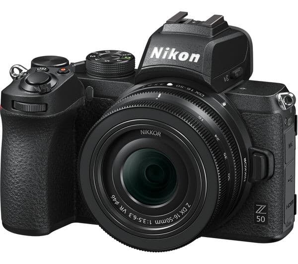 Nikon Z 50 Mirrorless Camera Vlogger Kit with 16-50mm VR Lens - Black - Image 10