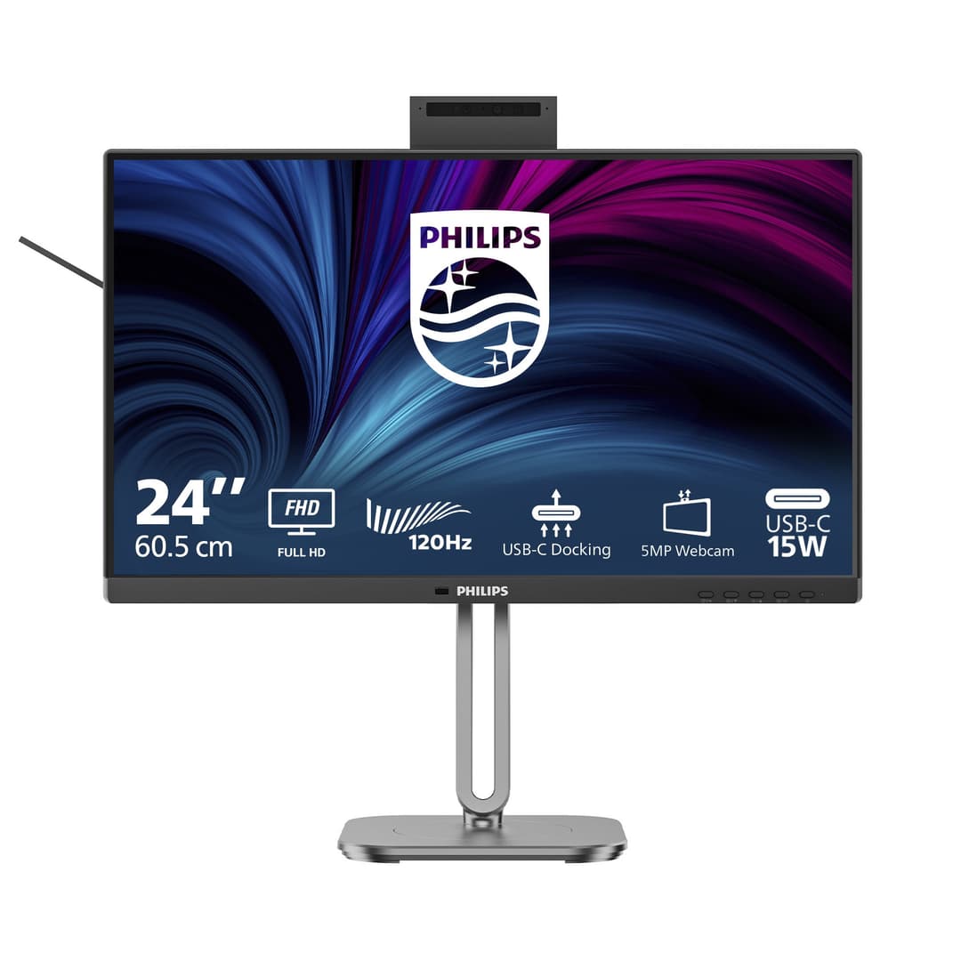 Philips 4000 series 24B2U4301H/00 computer monitor 60.5 cm (23.8") 1920 x 1080 pixels Full HD LCD Grey - Image 1