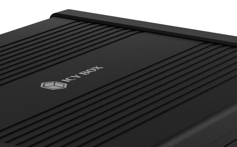 ICY BOX IB-525-U3 External Enclosure for Blu-ray and DVD Drives - Black - Image 6