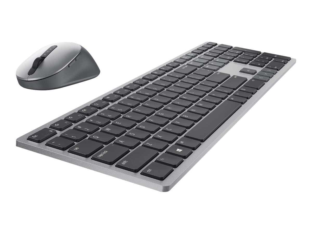 Dell Pro Plus KM7321W Wireless Keyboard and Mouse Set, Titan Grey - UK QWERTY