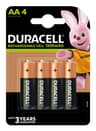 Duracell 4 LR06 1300mAh Rechargeable battery Nickel-Metal Hydride (NiMH)