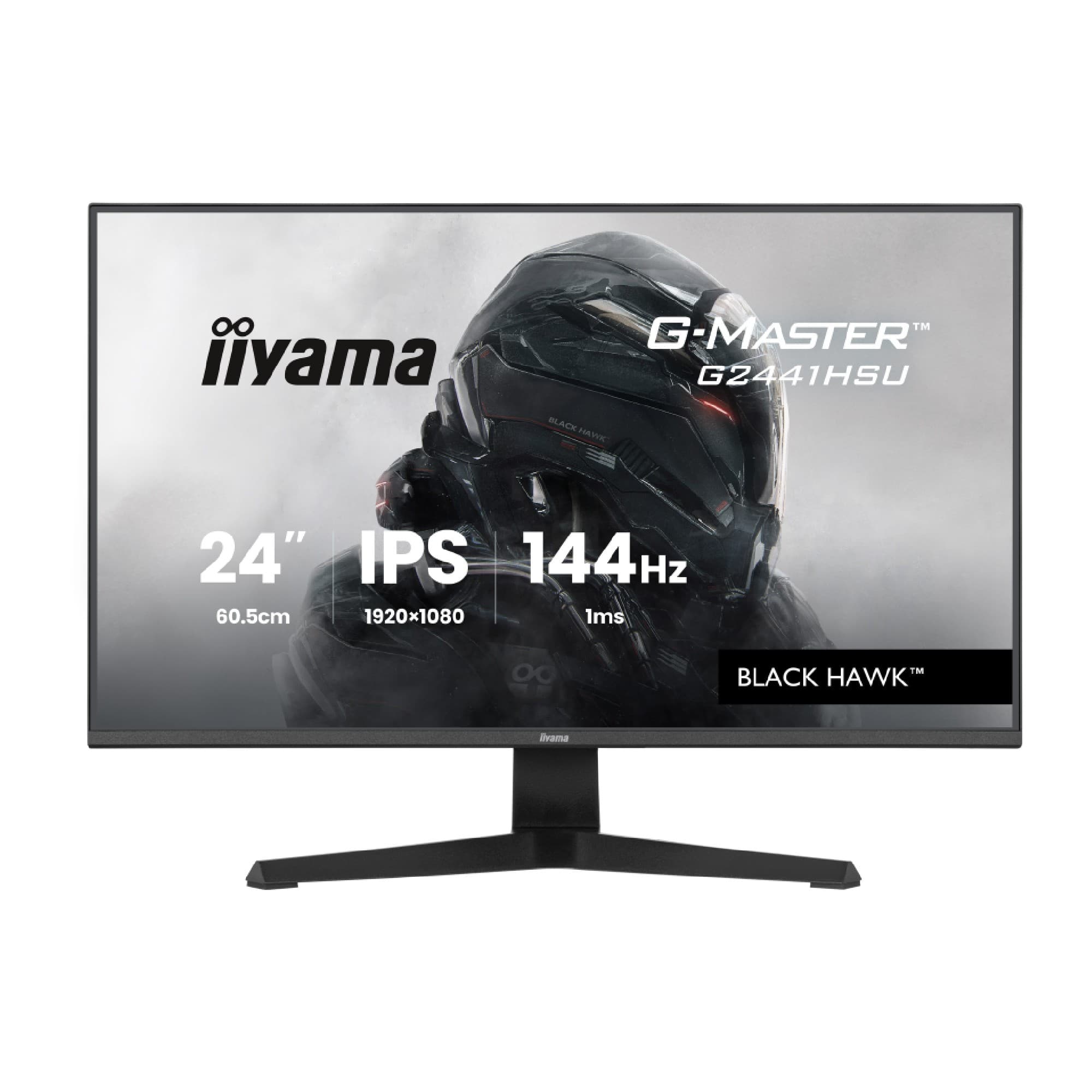 iiyama G-Master G2441HSU-B1 24" IPS Full HD 144Hz 1ms Freesync Gaming Monitor with Speakers