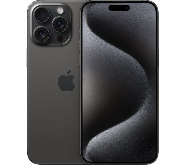 Apple iPhone 15 Pro Max - 256 GB, Black Titanium - Image 1