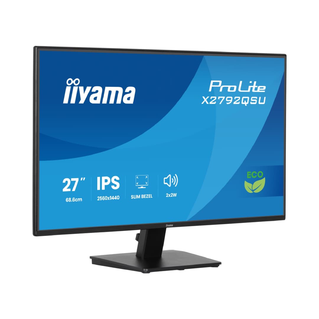 iiyama Prolite X2792QSU-B1 27" IPS Quad HD 120Hz Energy Efficient Monitor with Built-In-Speakers - Image 4