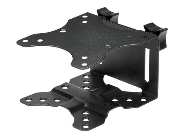StarTech.com Thin Client Mount - Mini PC VESA Mount - Adjustable .7 to 2.8" - Under Desk Computer Mount - Mac Mini Monitor Mount (ACCSMNT) mounting component - for thin client - black - Image 2