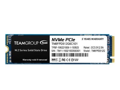 Team Group MP33 PRO M.2 512 GB PCI Express 3.0 3D NAND NVMe - Image 1