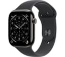 Apple Watch Series 11 GPS + Cellular 46mm Slate Titanium Case with Black Sport Band - M/L thumbnail 1