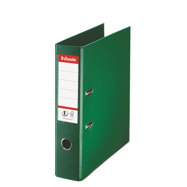 Esselte No.1 Lever Arch File PP, 30% pre-consumer recycled foil - Image 1