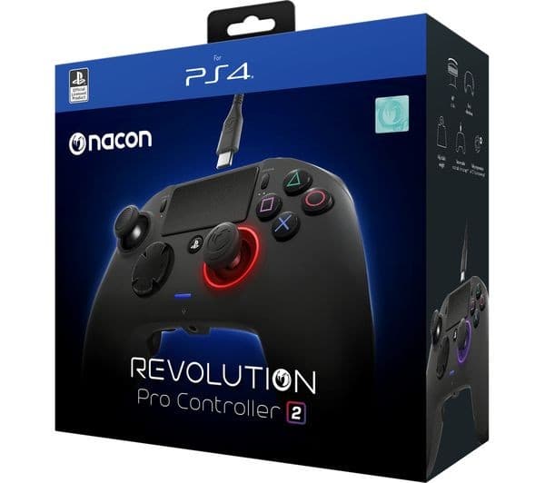 NACON PS4 Revolution Pro 2 Controller - Black - Image 3