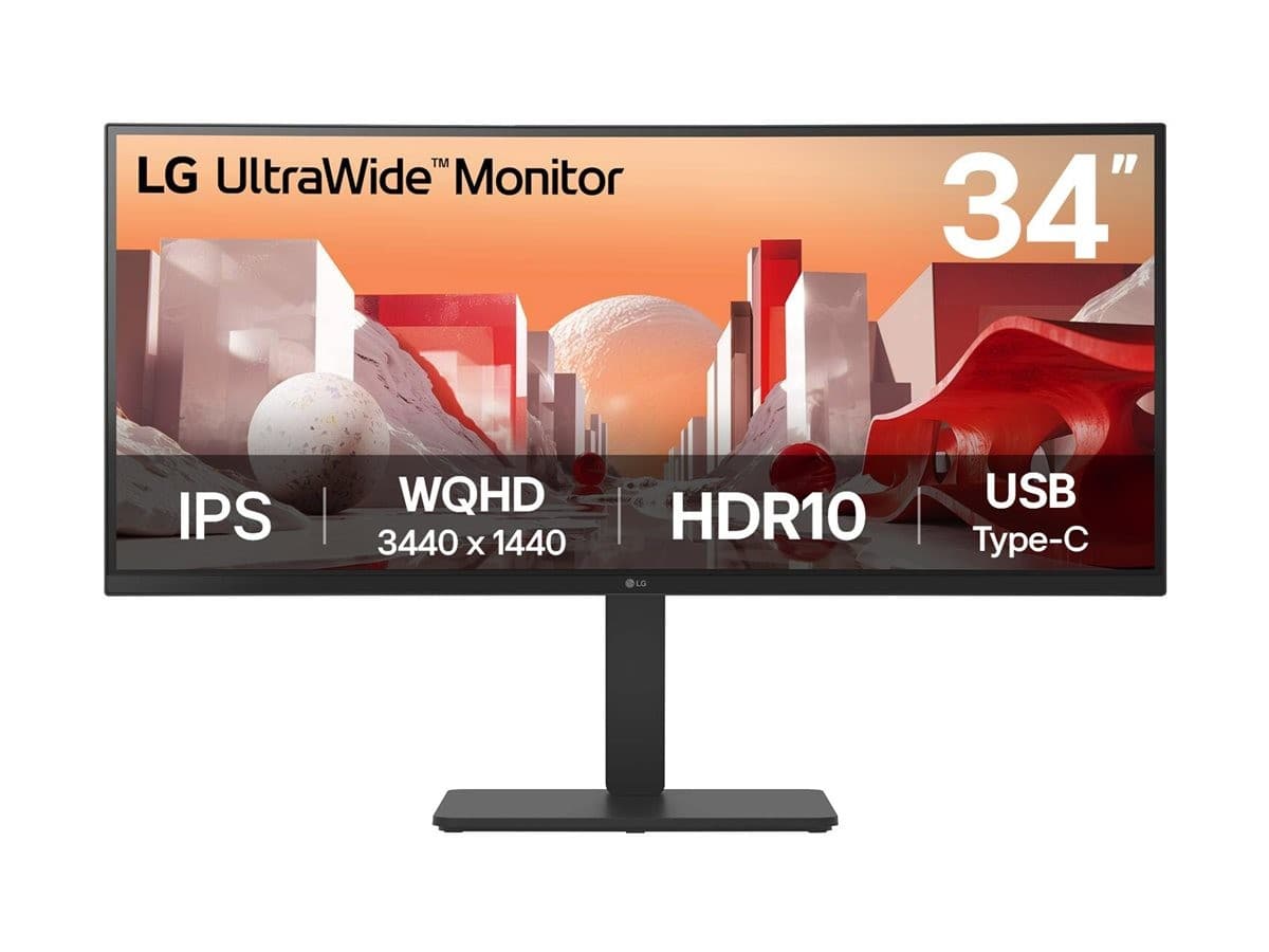 LG 34BA75QE-B UltraWide Monitor
