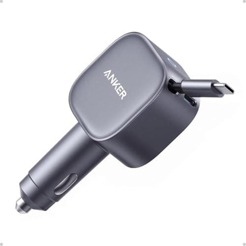 Anker Nano Car Charger (75W, USB-C Port, Built-in USB-C Cable) - Image 2