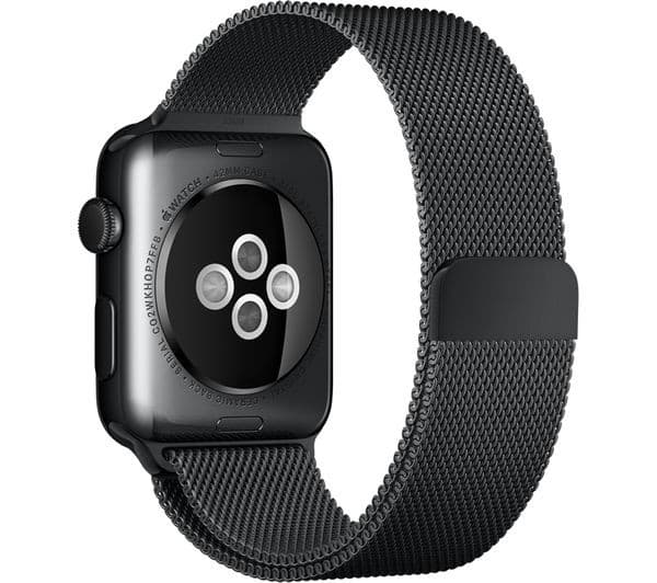 APPLE Watch 42 mm Milanese Loop - Space Grey & Black - Image 1