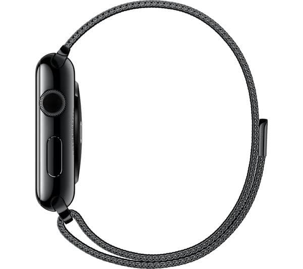 APPLE Watch 42 mm Milanese Loop - Space Grey & Black - Image 2