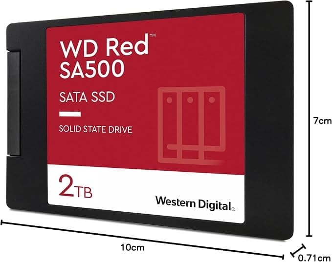Western Digital Red SA500 NAS SATA III 2.5-inch SSD 2TB - Image 5