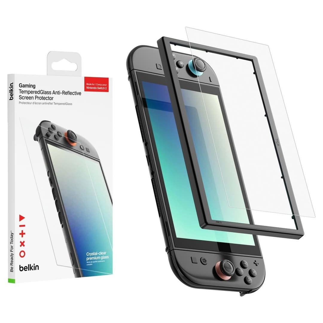 Belkin Tempered Glass Screen Protector For Nintendo Switch 2 - Image 2
