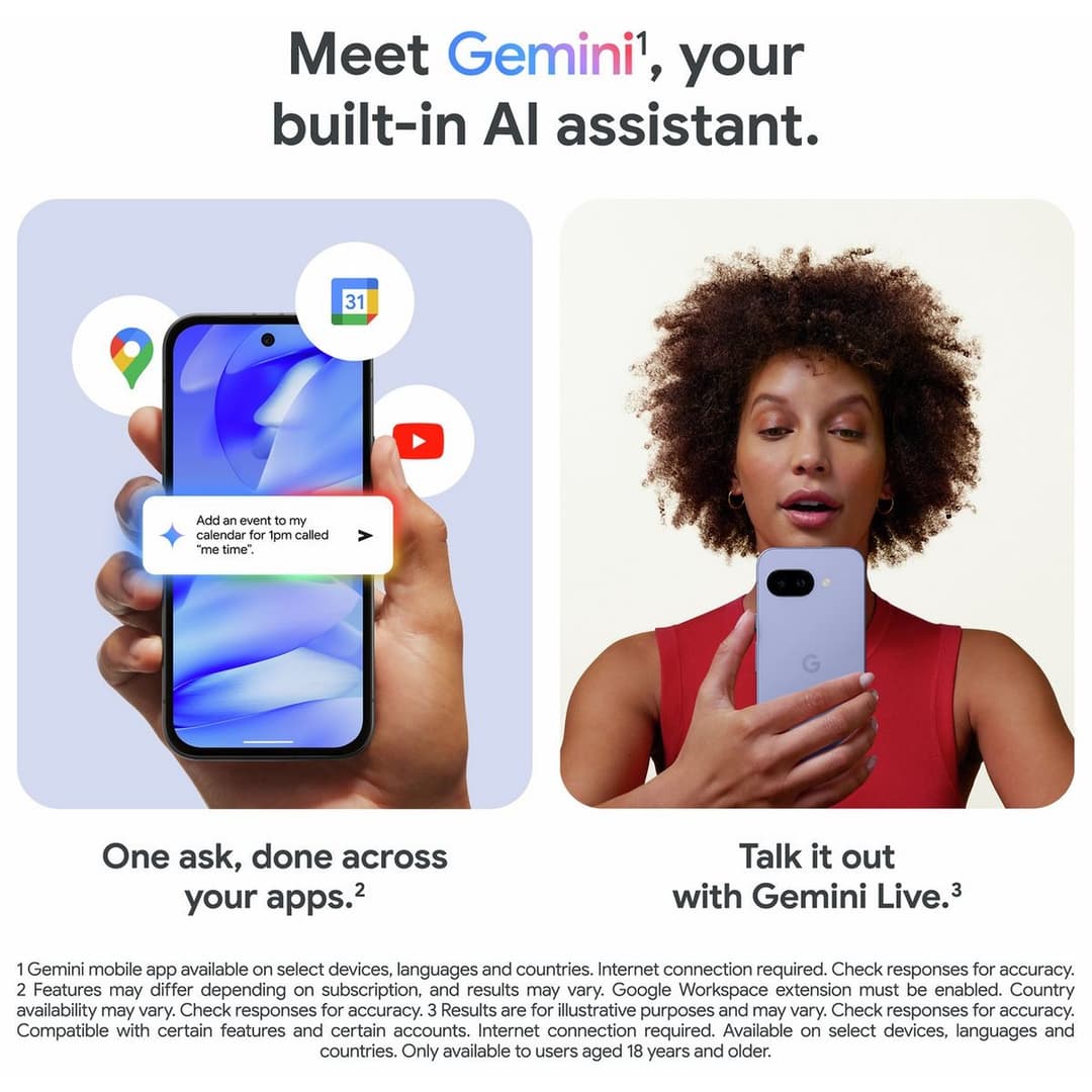 Google Pixel 9a 256GB AI Mobile Phone - Obsidian - Image 8