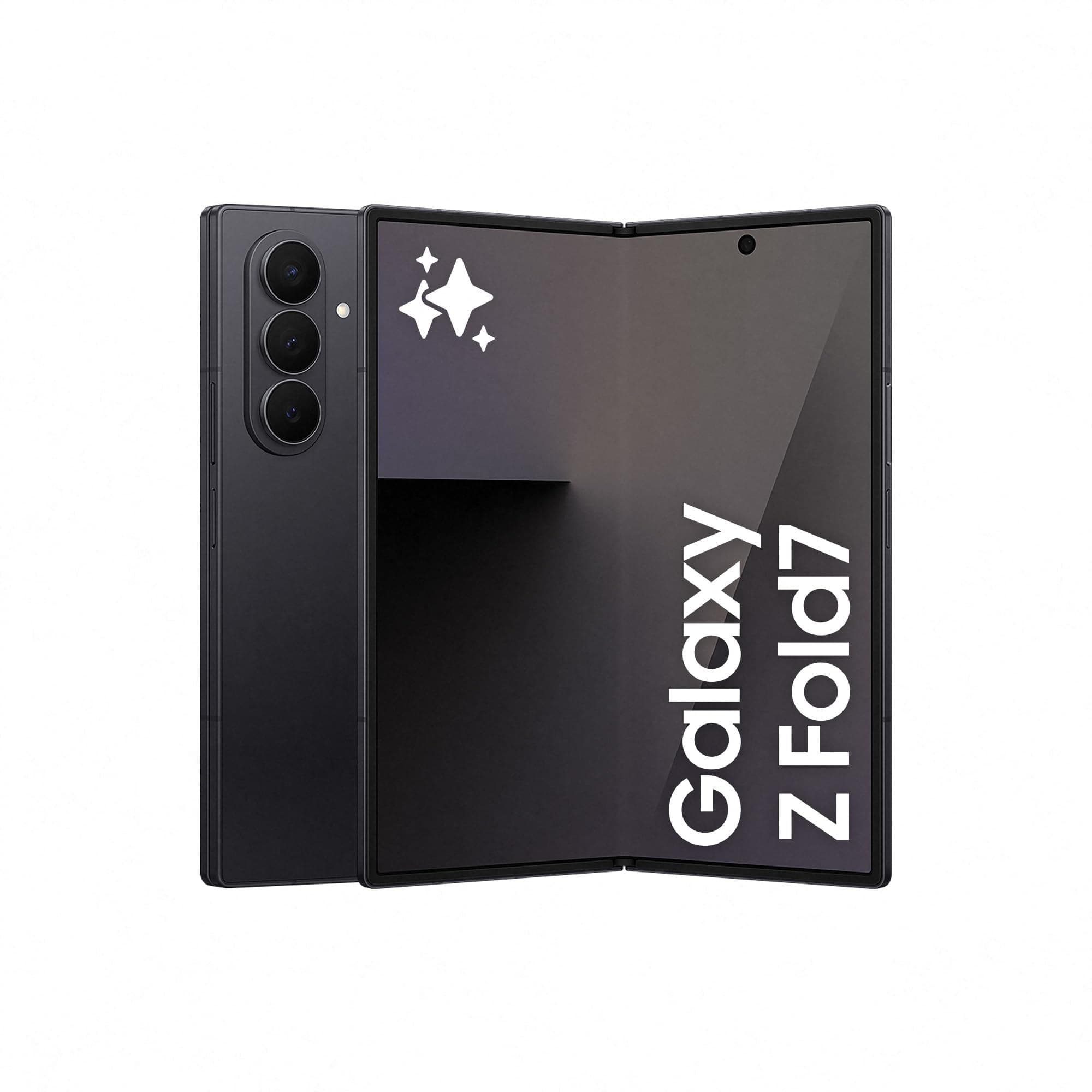 Samsung Galaxy Z Fold7 AI Phone - Jet Black