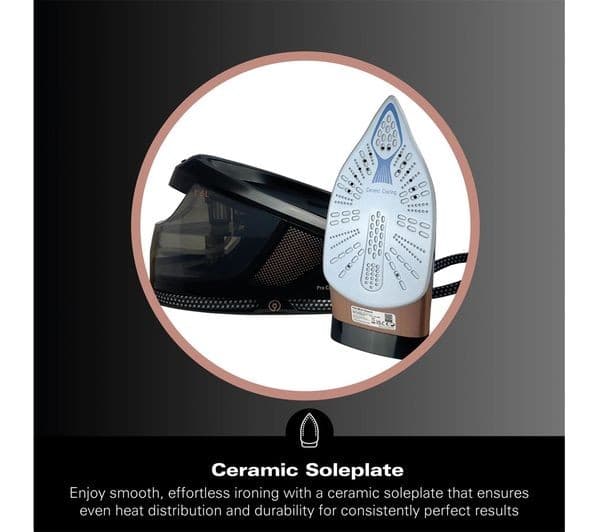HAMILTON BEACH Pro Care HB268SGBG Steam Generator Iron - Black & Gold - Image 2