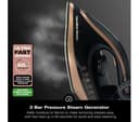 HAMILTON BEACH Pro Care HB268SGBG Steam Generator Iron - Black & Gold thumbnail 5