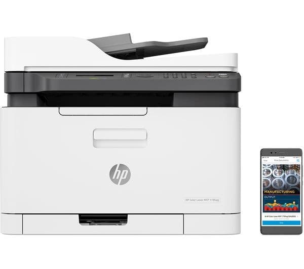 HP Laser 179fnw All-in-One Wireless Laser Printer with Fax - Image 3