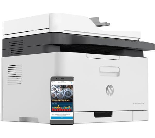 HP Laser 179fnw All-in-One Wireless Laser Printer with Fax - Image 4