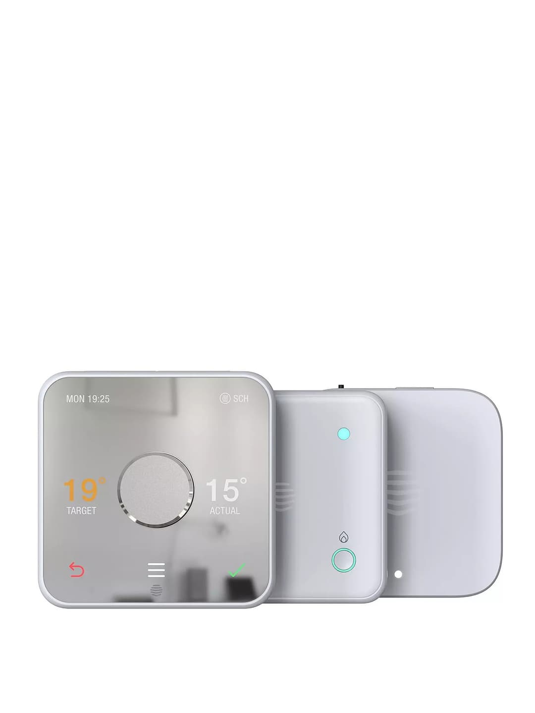 Hive V4 Smart Thermostat with Nano 3 Hub OpenTherm Heating Control for Combi Boilers - White - Image 1
