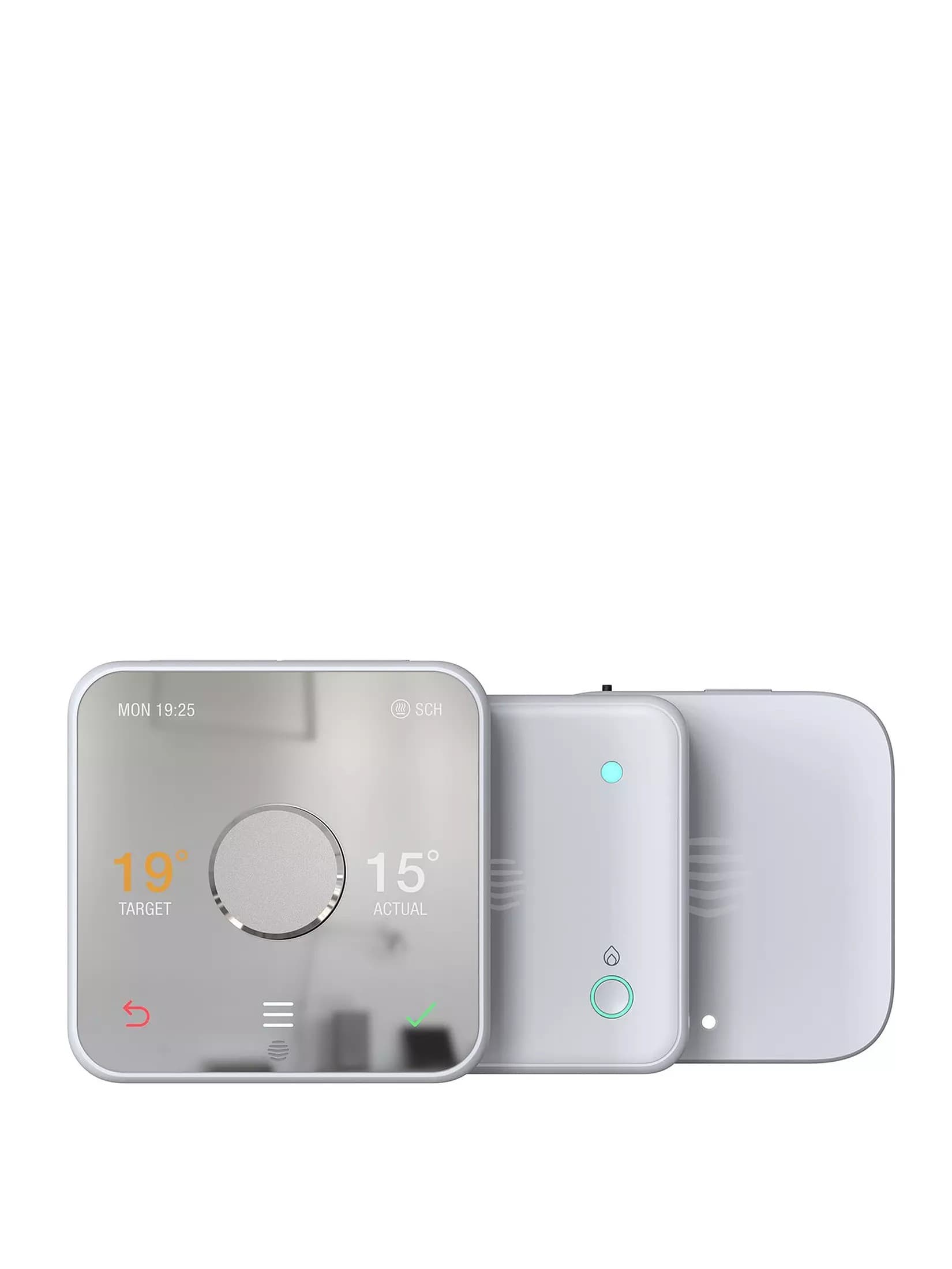 Hive V4 Smart Thermostat with Nano 3 Hub OpenTherm Heating Control for Combi Boilers - White
