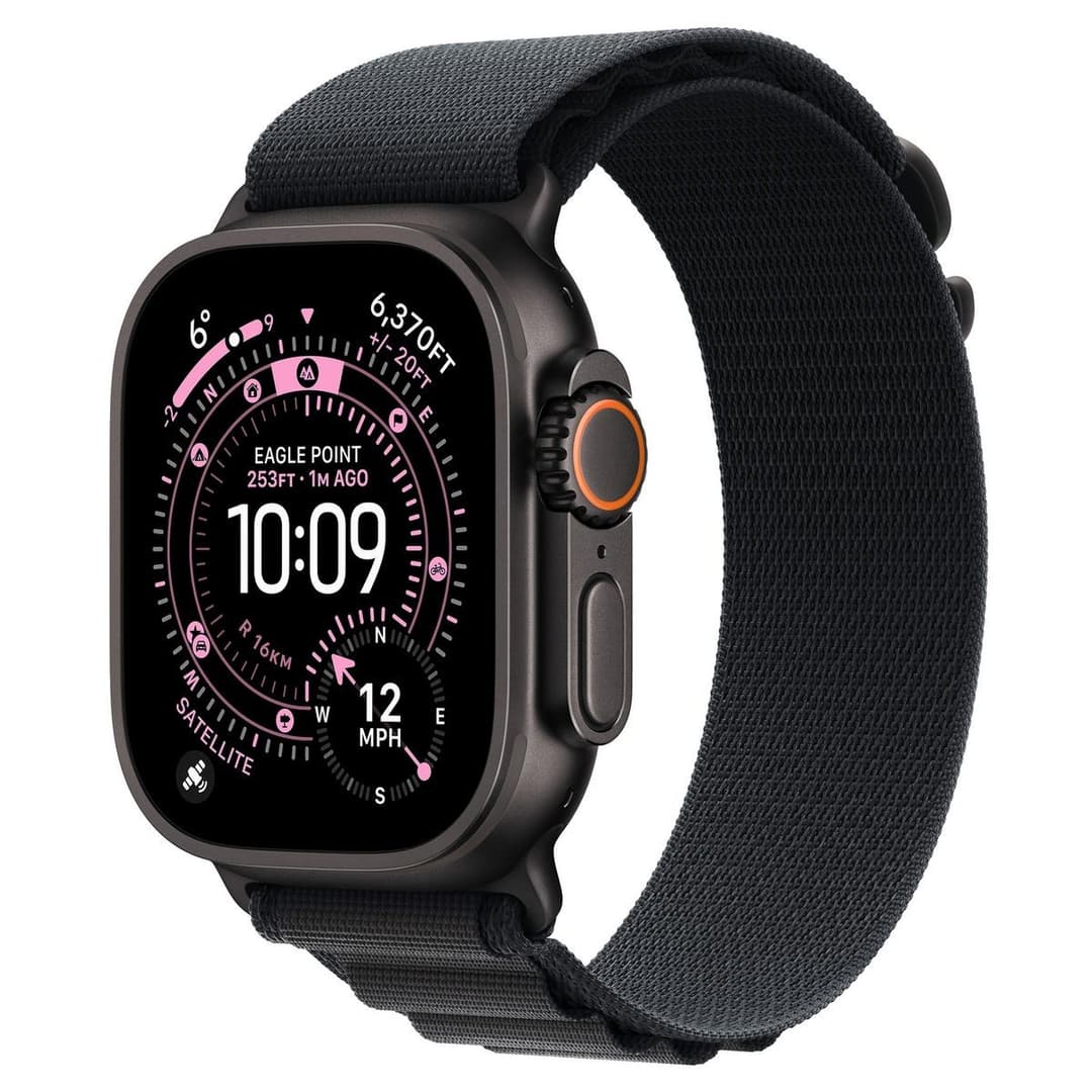 Apple Watch Ultra 3 GPS+Cell 49mm Black Alpine Loop - L - Image 1