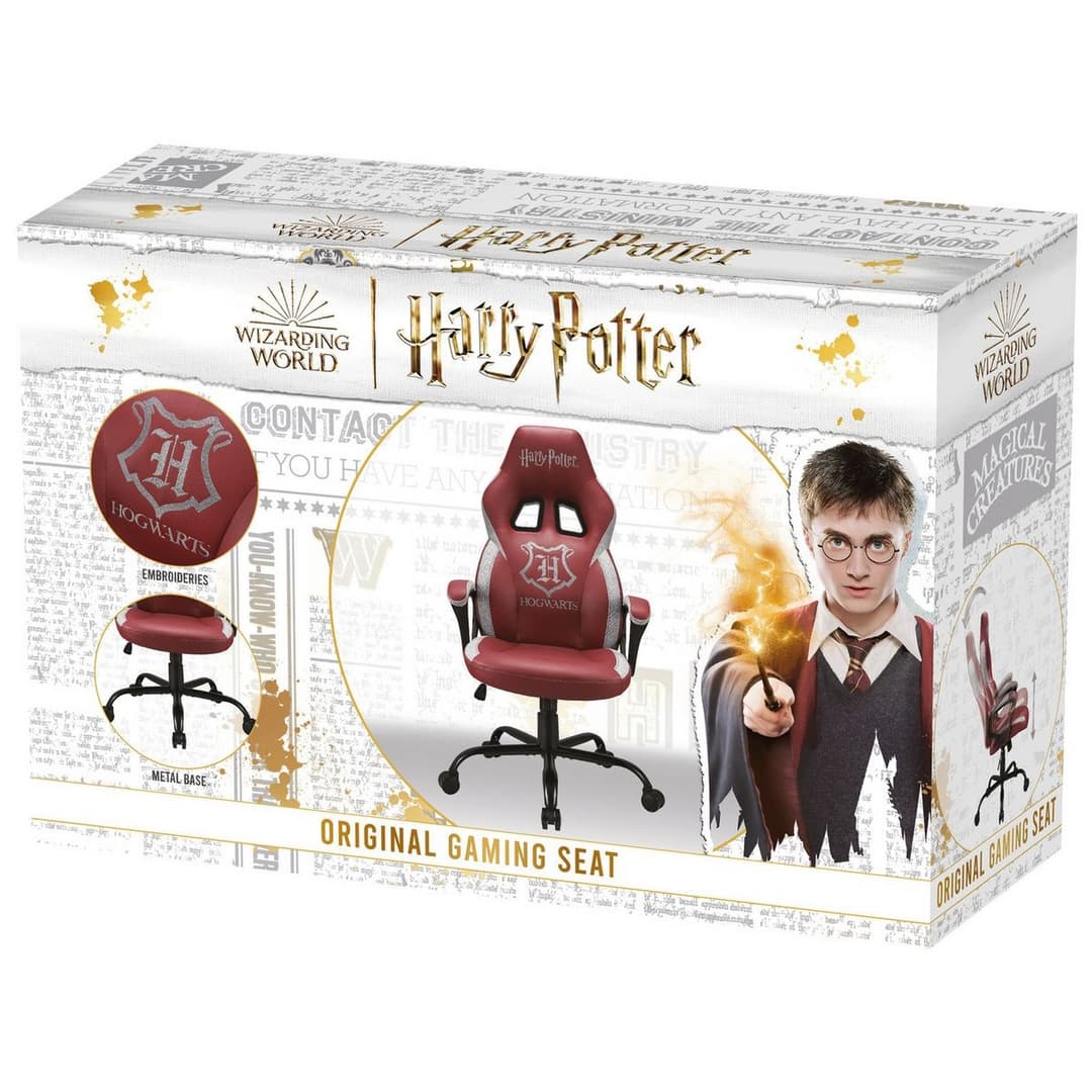 Subsonic Harry Potter Hogwarts Gaming Chair - Dark Red - Image 6